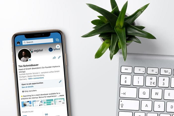 job search on LinkedIn